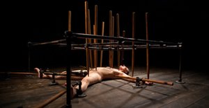 Device Bondage xxx picture collection featuring Casey Calvert and The Pope in toying cunt scene