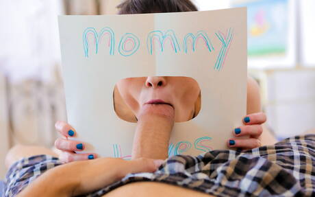 Mommy Blows Best are proud to present you with a free photos featuring Audrey Noir and Logan Long in blowjob porn scene